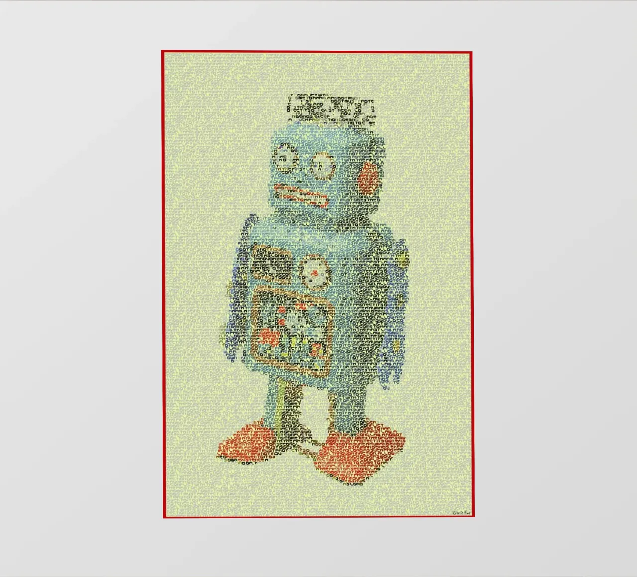 Laws Of Robotics telo in pvc da Robotic Ewe