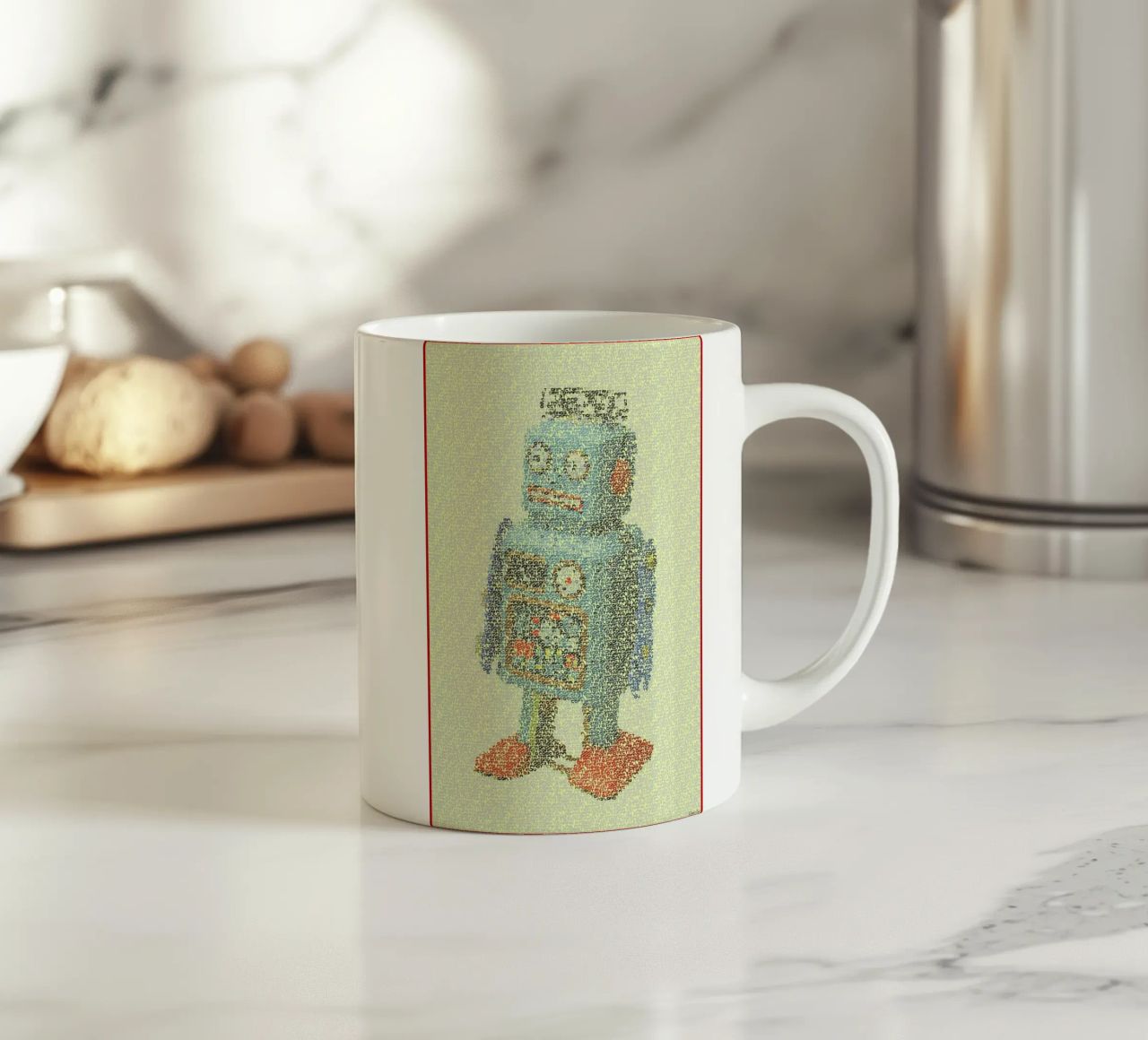 Laws Of Robotics tazza in ceramica da Robotic Ewe