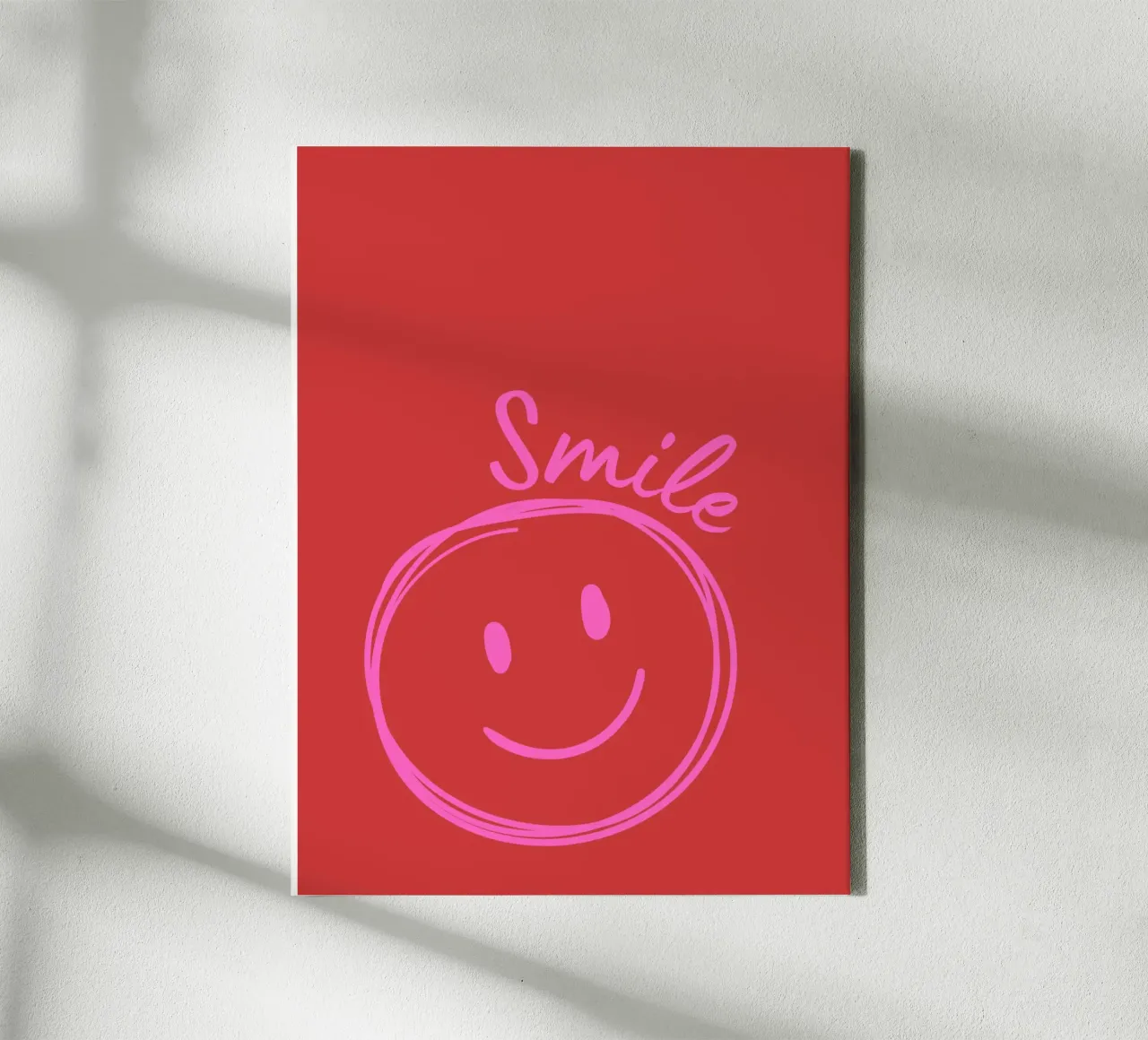 Smile tela con Cornice a cassetta da DigiWunderwerk