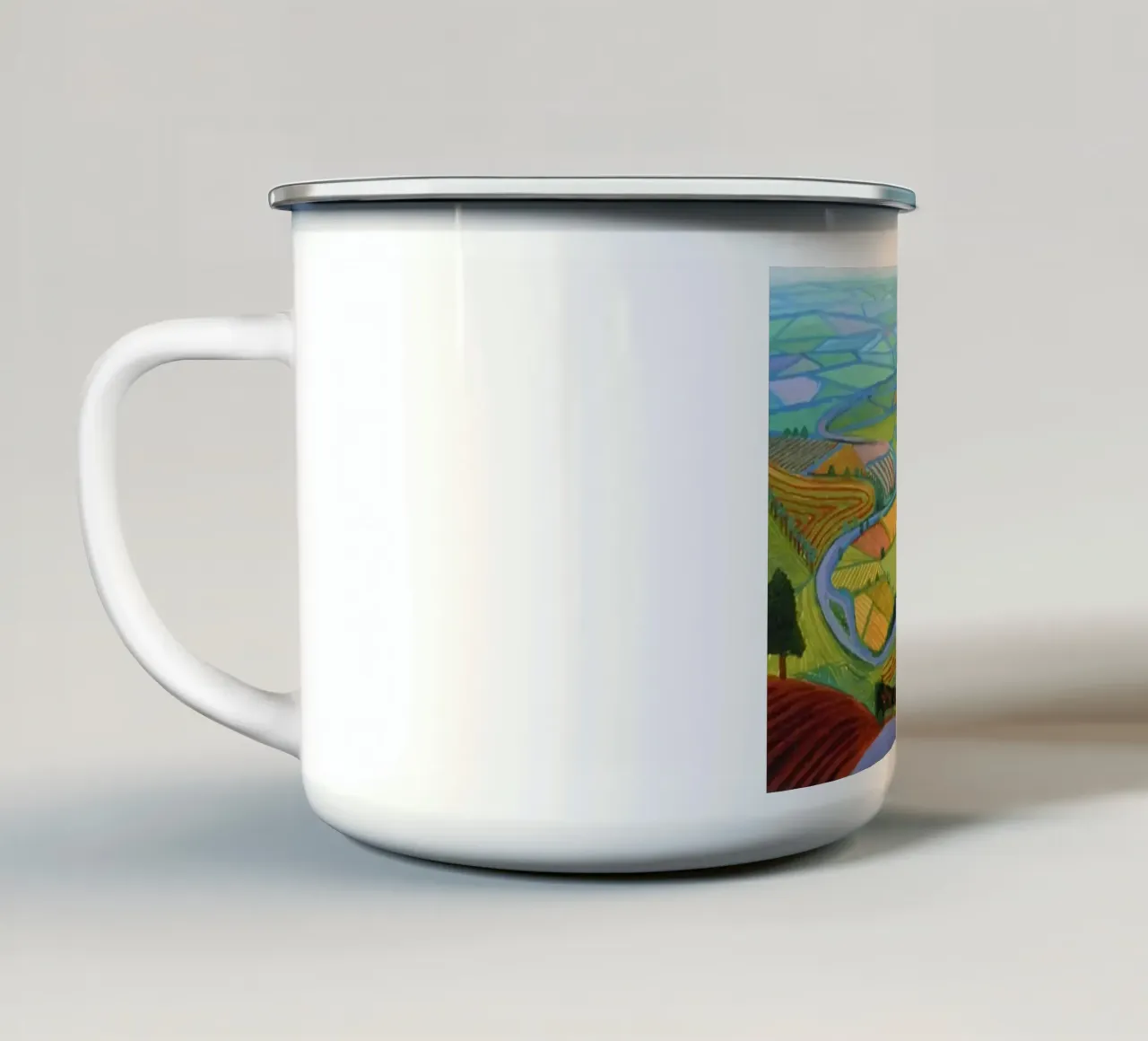 Collina di Garrowby tazza in smalto da KOOL STORE