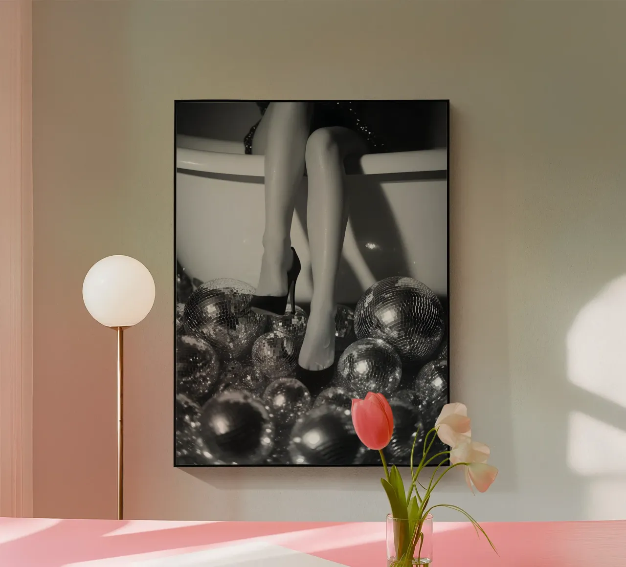 Disco Bath plexiglass da Mononoir