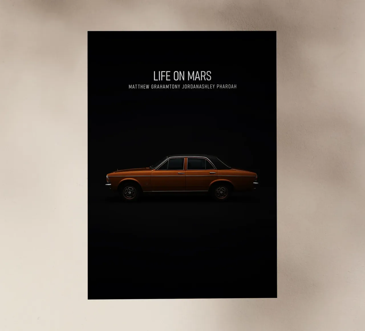 Life on Mars car pellicola backlit da AlexAuto