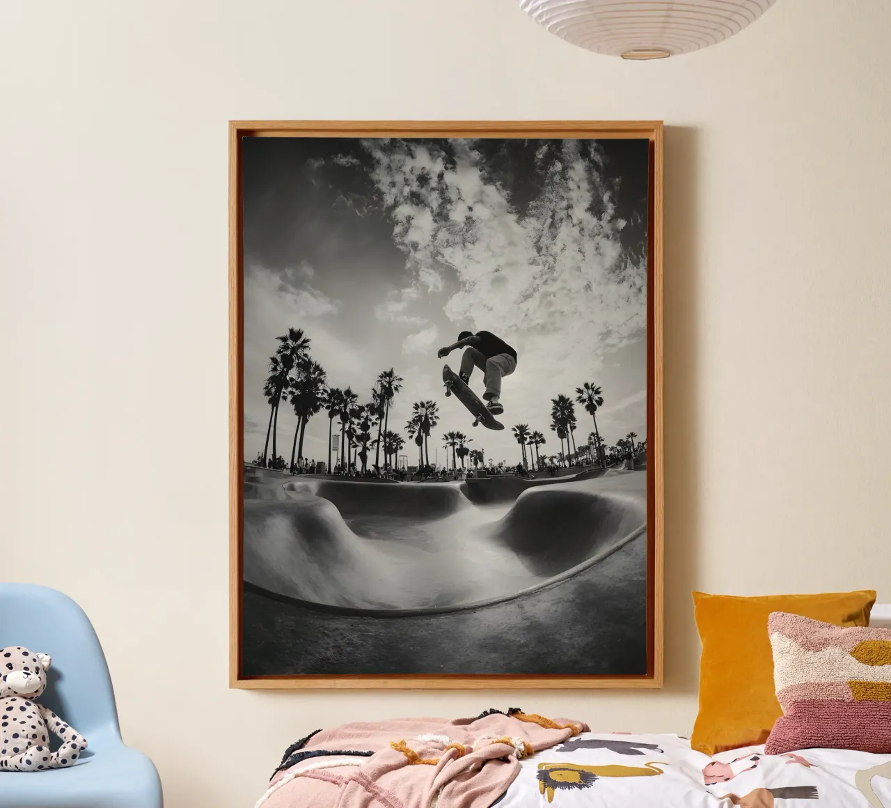 Venice Vibes I lienzo con Marco flotante de Mononoir
