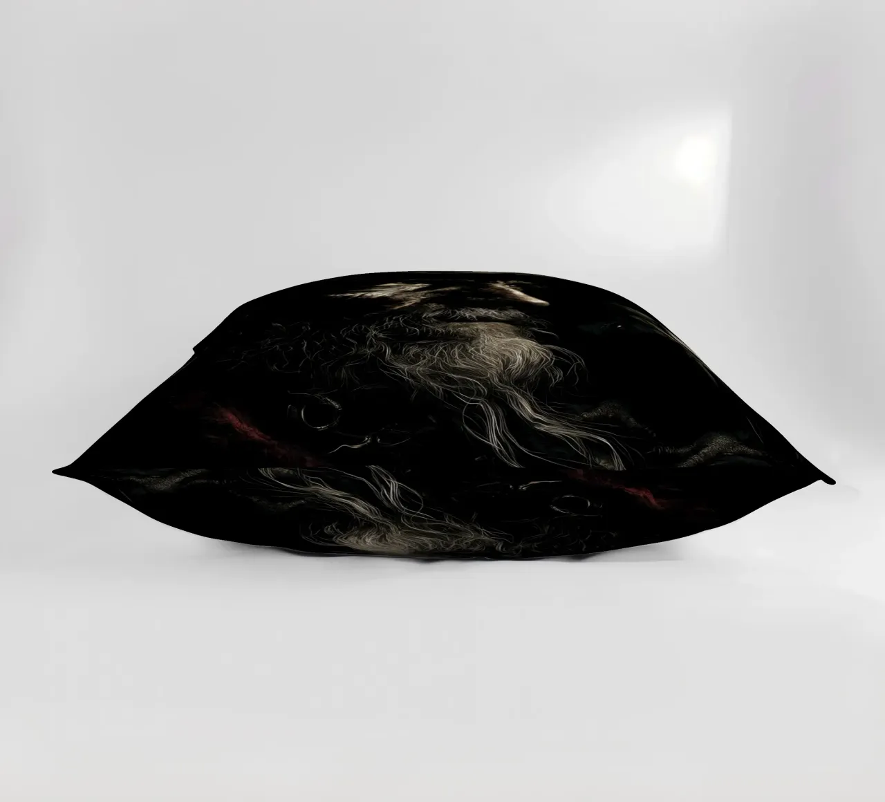 Studio sui pirati scuri con pappagallo cuscino da pixelbull - medieval art and more