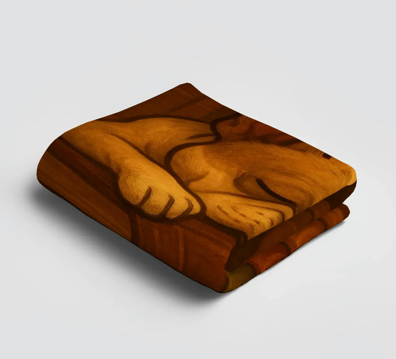 Bulldog francese addormentato in una biblioteca asciugamano da bagno da pixelbull - medieval art and more