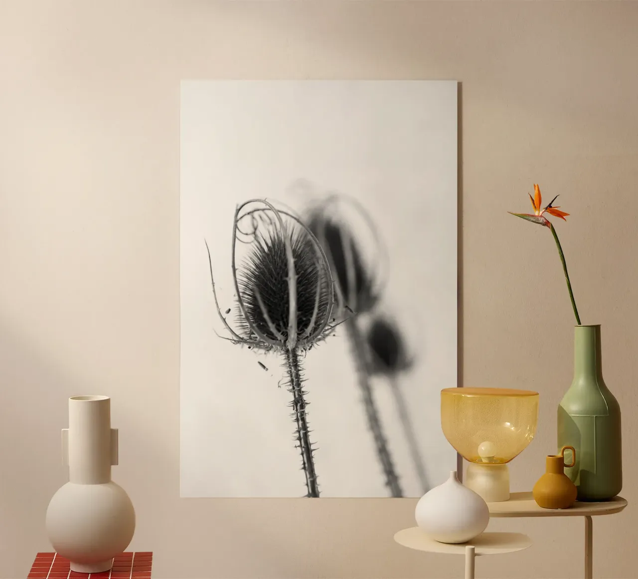 Flora 5 plexiglass da rafael campezato