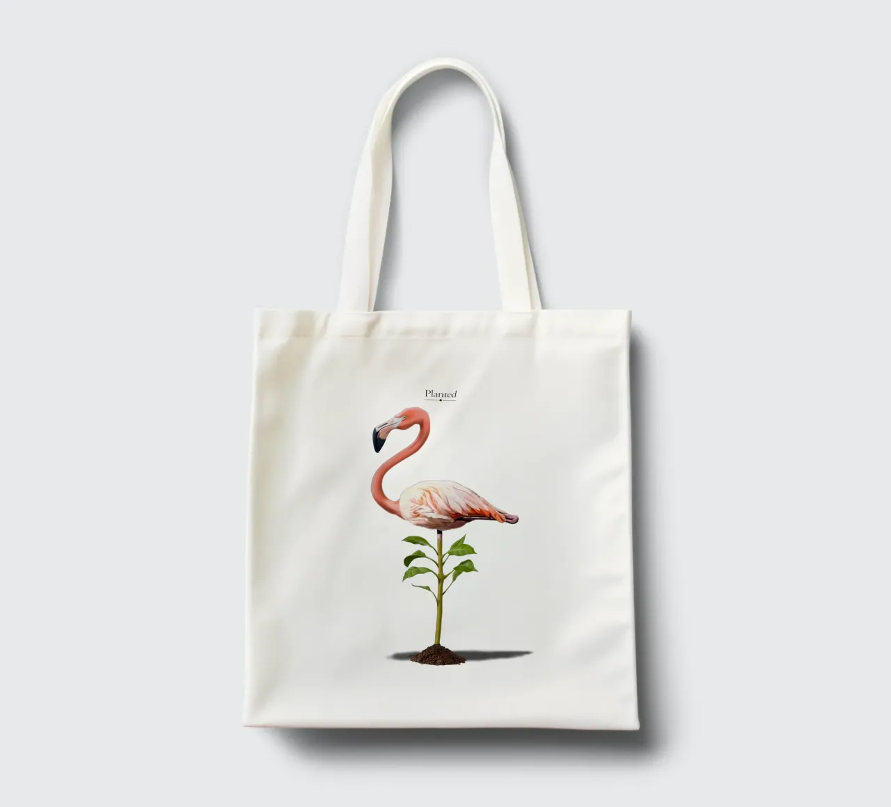 Planted (Titled) borsa in juta da Rob Art | Illustration