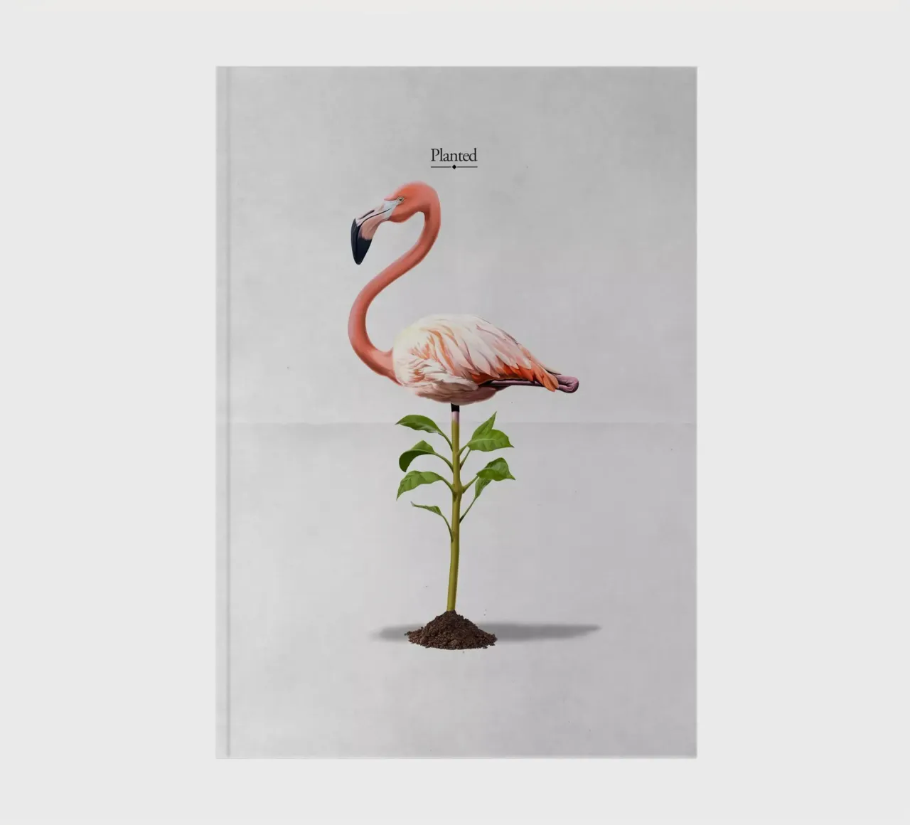 Planted (Titled) notebook by Rob Art | Illustration