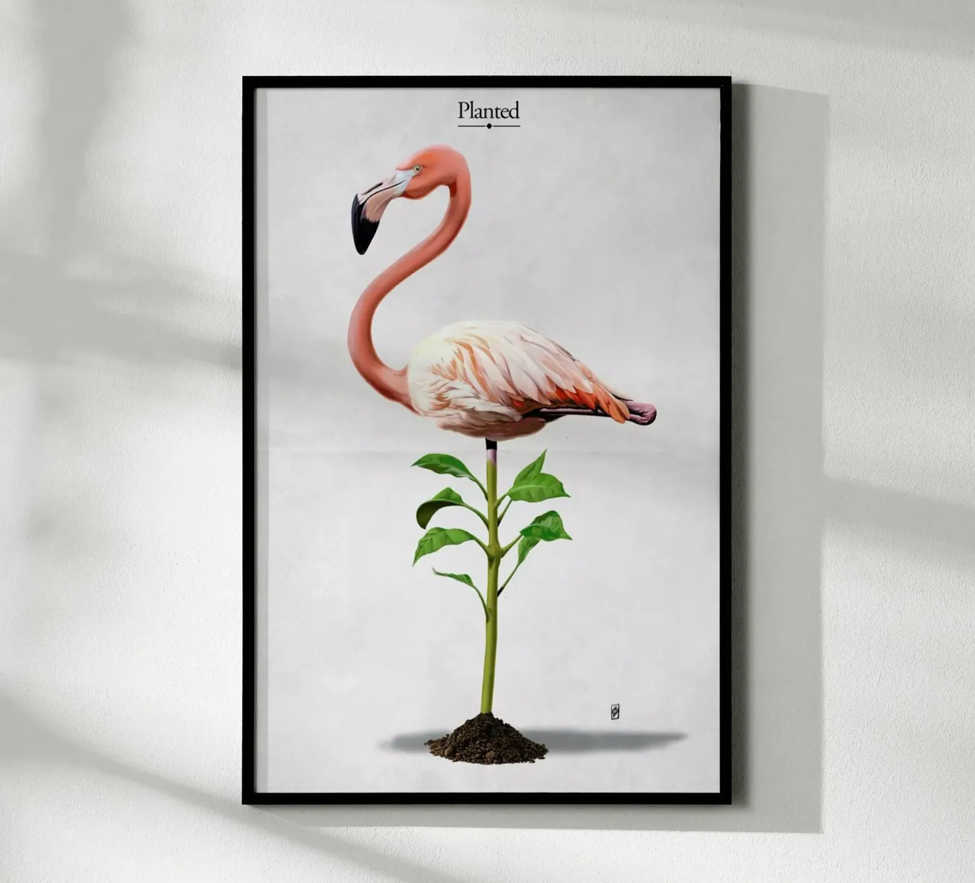 Planted (Titled) poster by Rob Art | Illustration
