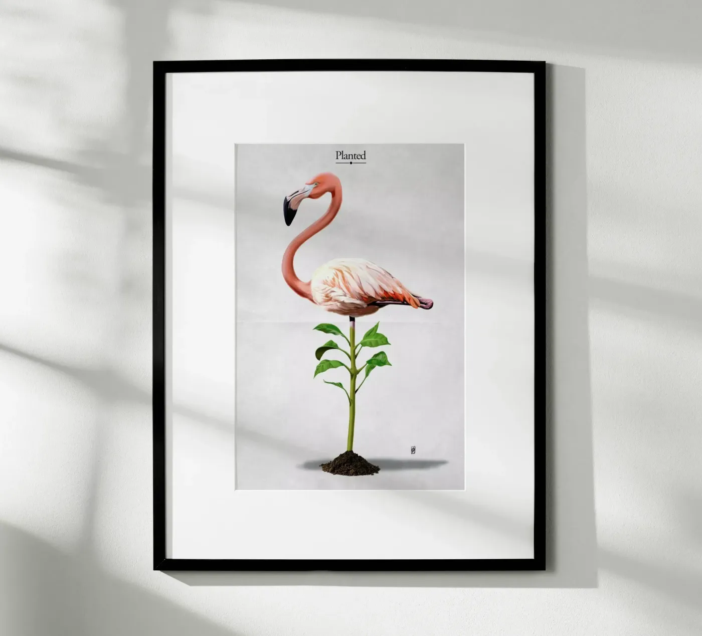 Planted (Titled) poster by Rob Art | Illustration