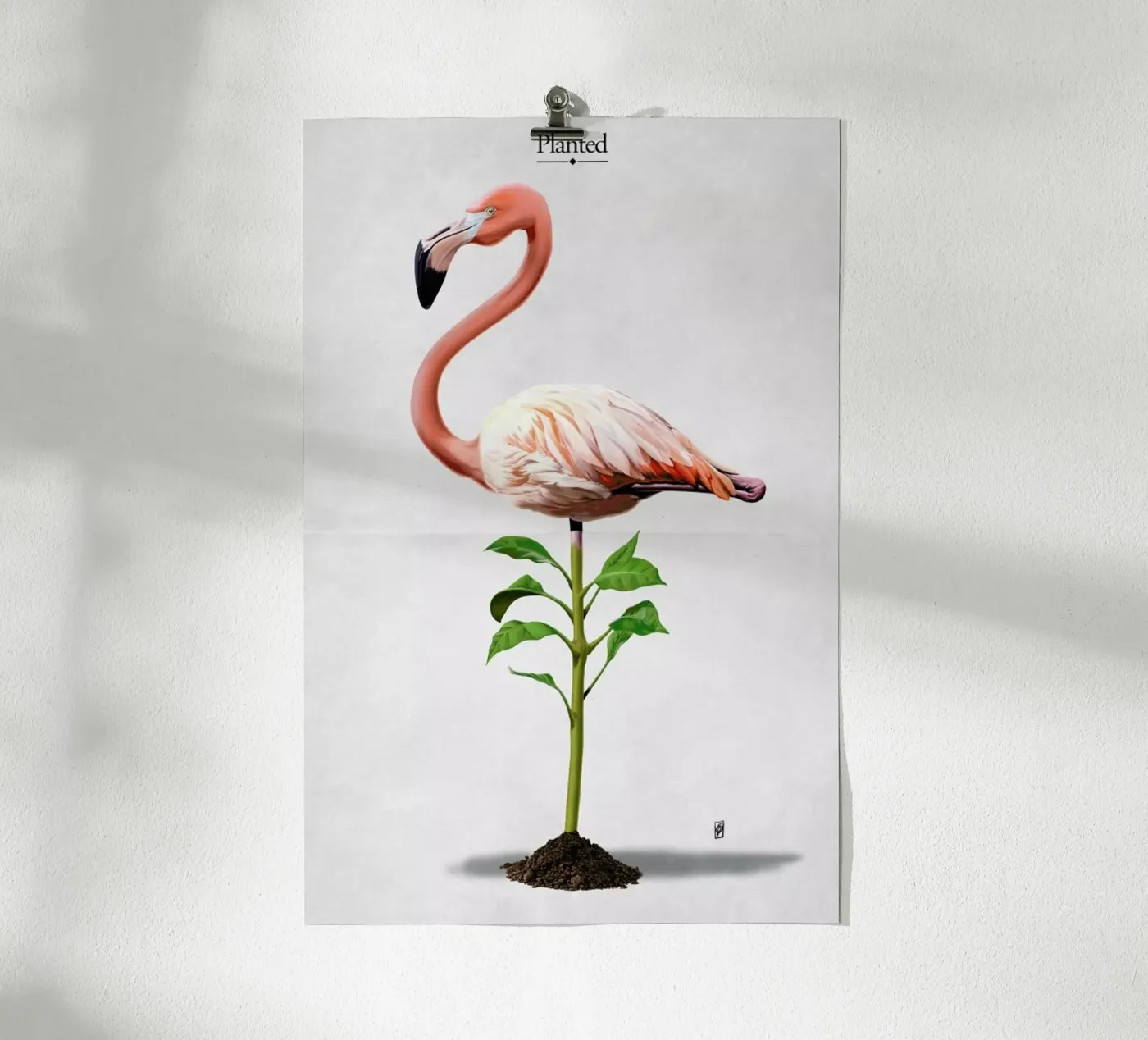 Planted (Titled) poster by Rob Art | Illustration