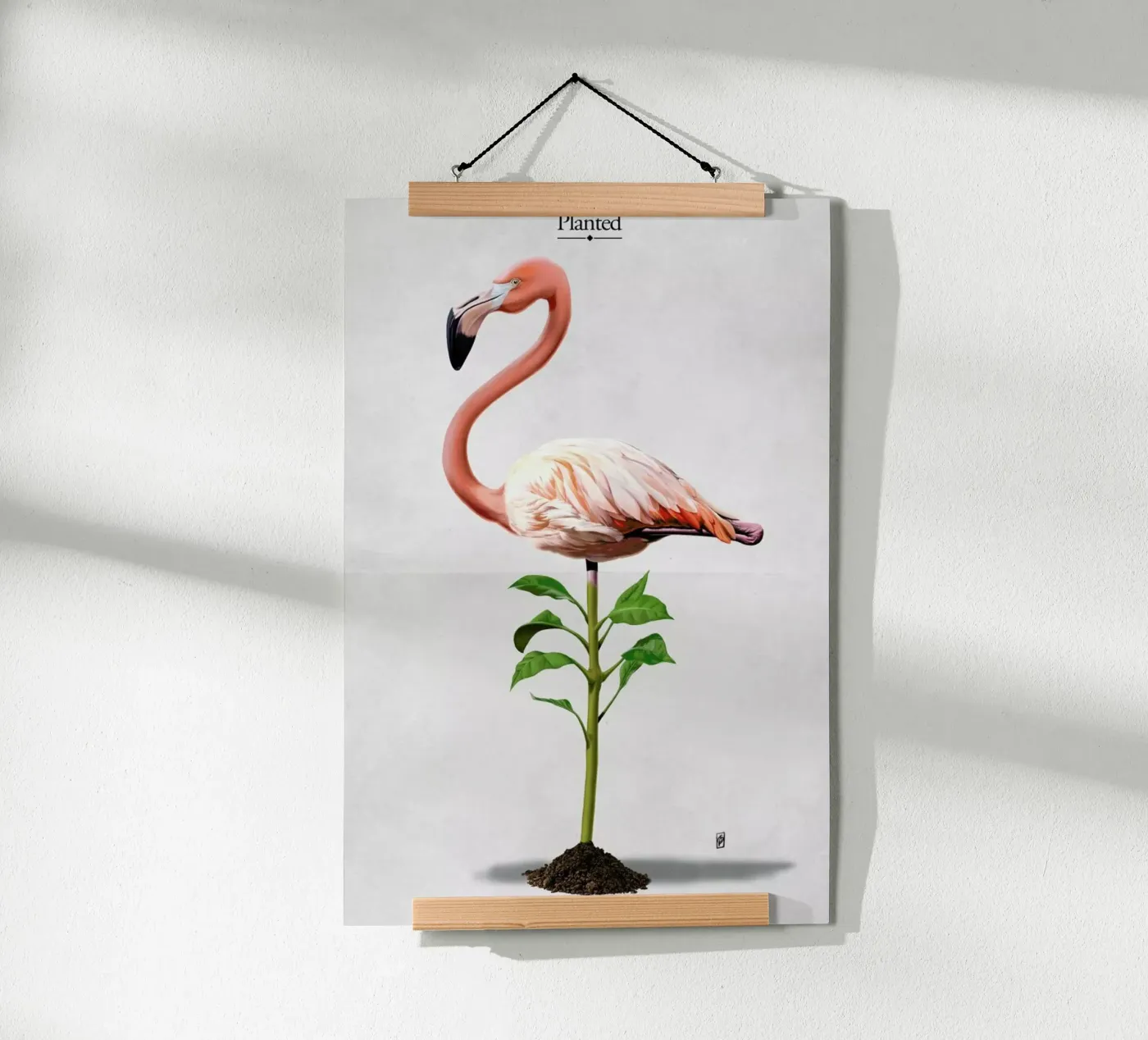 Planted (Titled) poster by Rob Art | Illustration