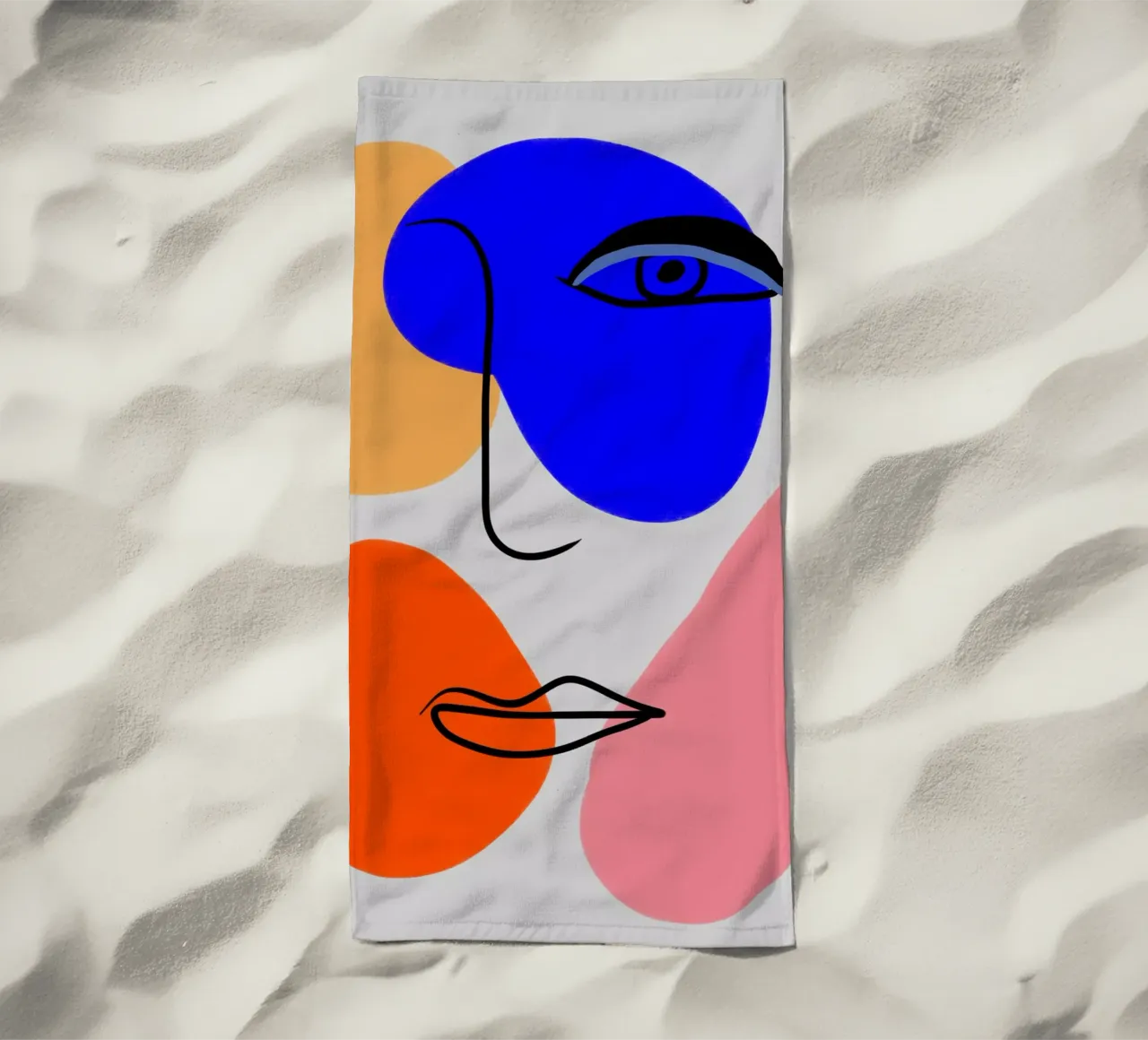 Line Art bertz telo mare da Mike Leymi