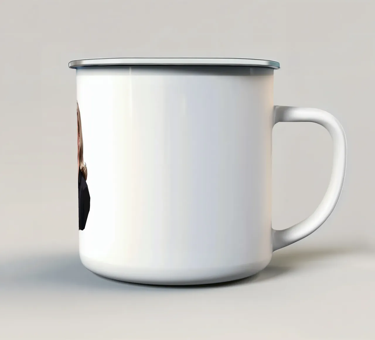 Grace Kelly Low Poly tazza in smalto da Low Profile