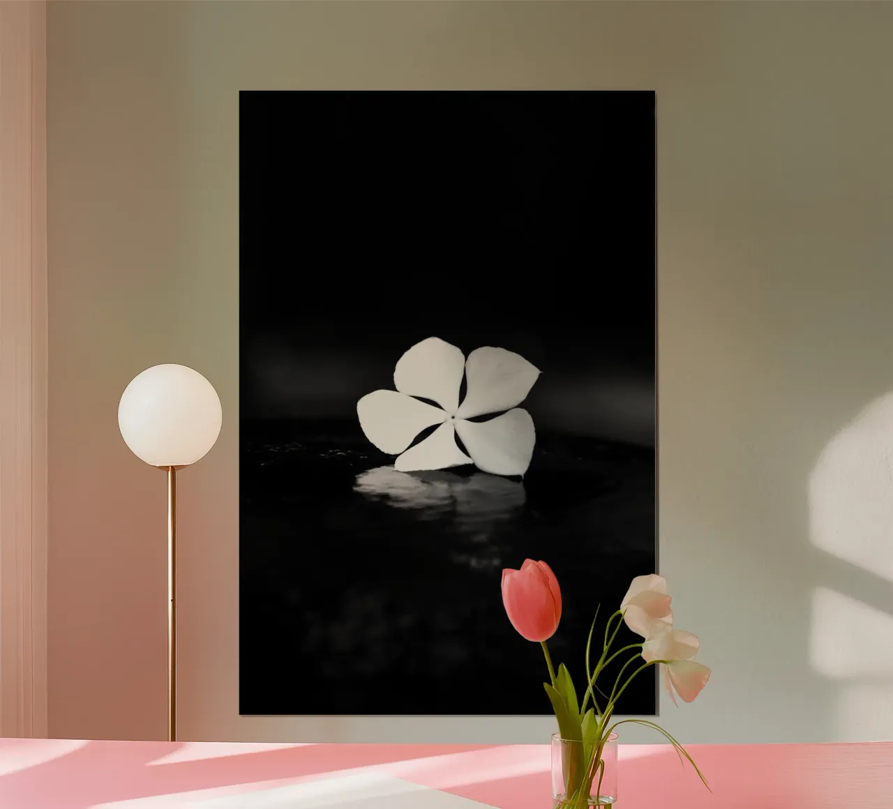 Flora 6 poster con telaio in alluminio da rafael campezato