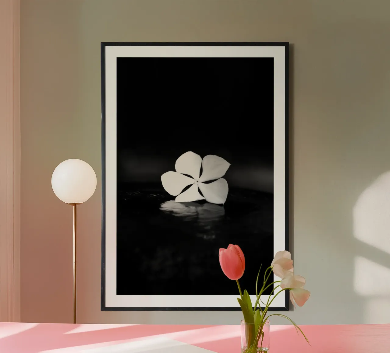Flora 6 poster con telaio in alluminio da rafael campezato