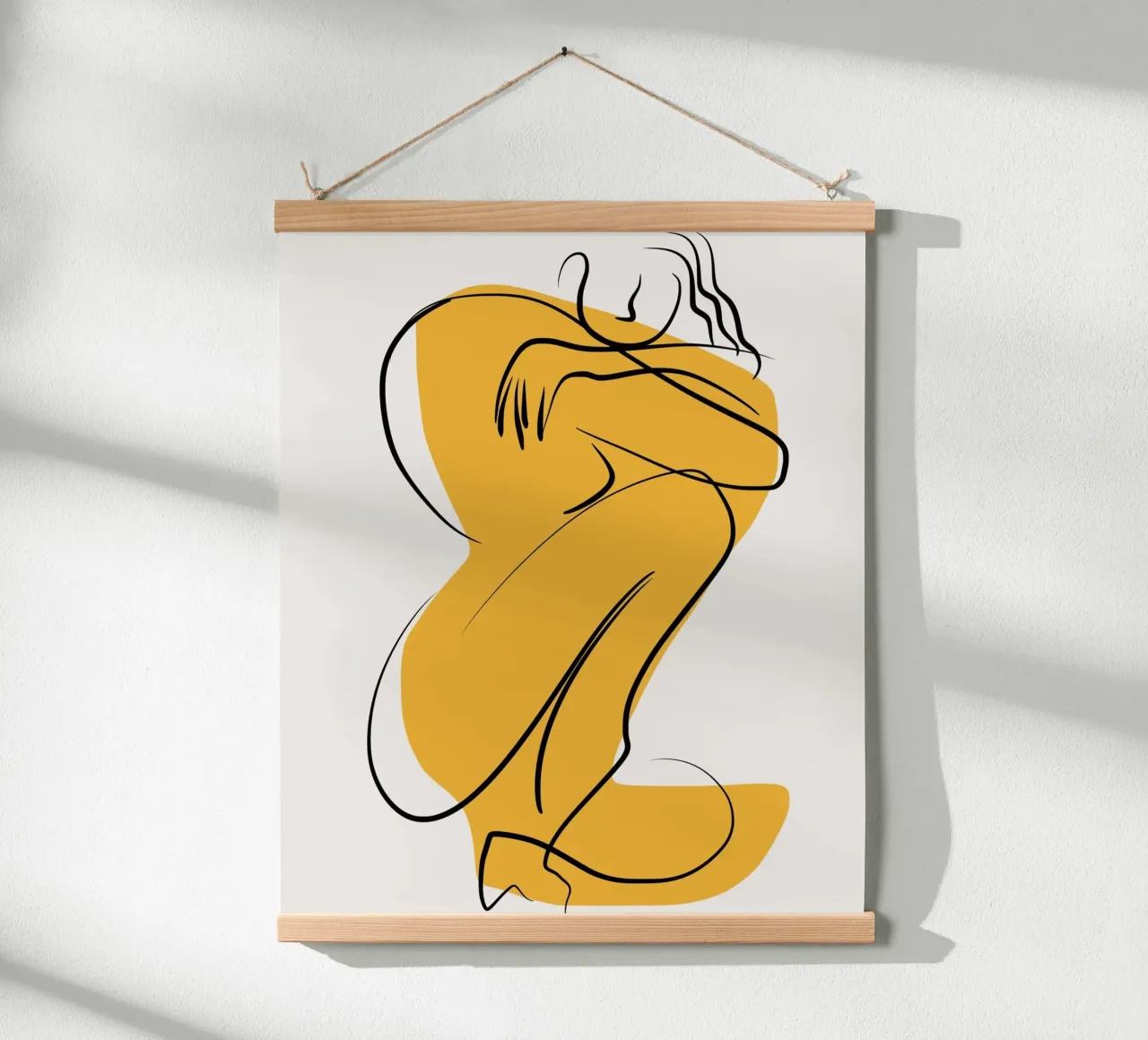 Giallo e nudo poster da Little Dean