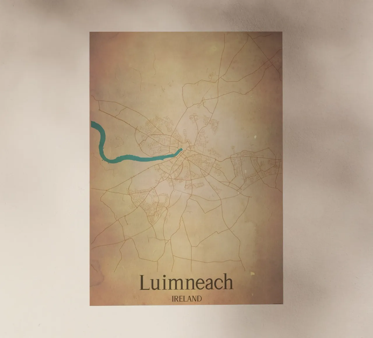 Luimneach IRELAND pellicola backlit da WorldPrint