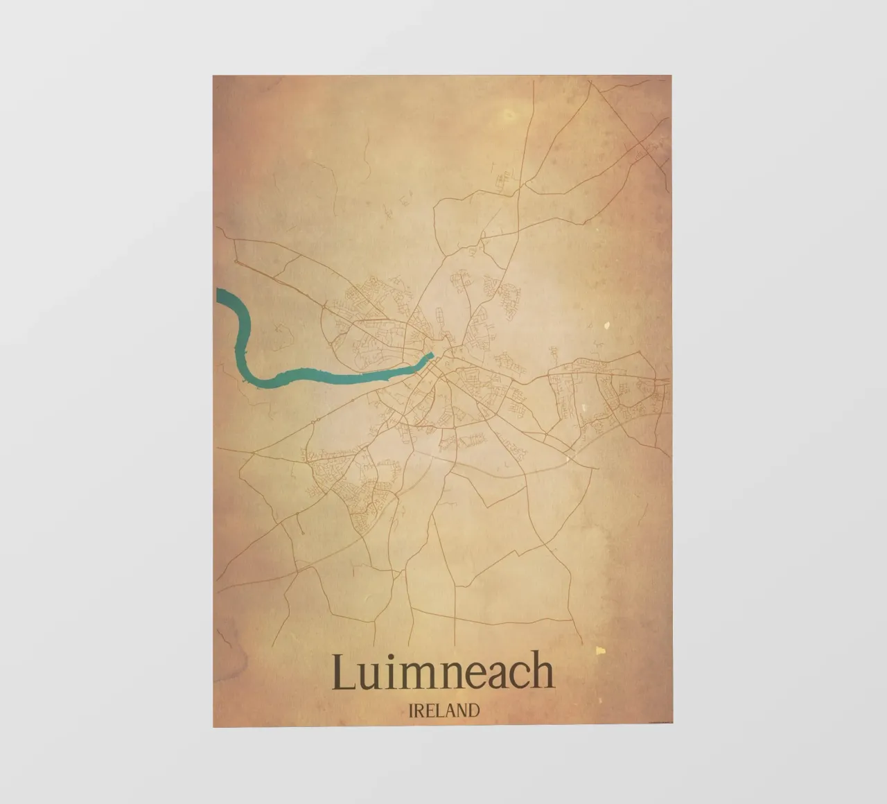 Luimneach IRELAND pellicola backlit da WorldPrint