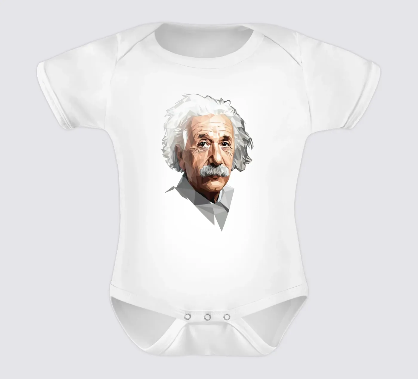 Albert Einstein Lowpoly body bébé de Low Profile