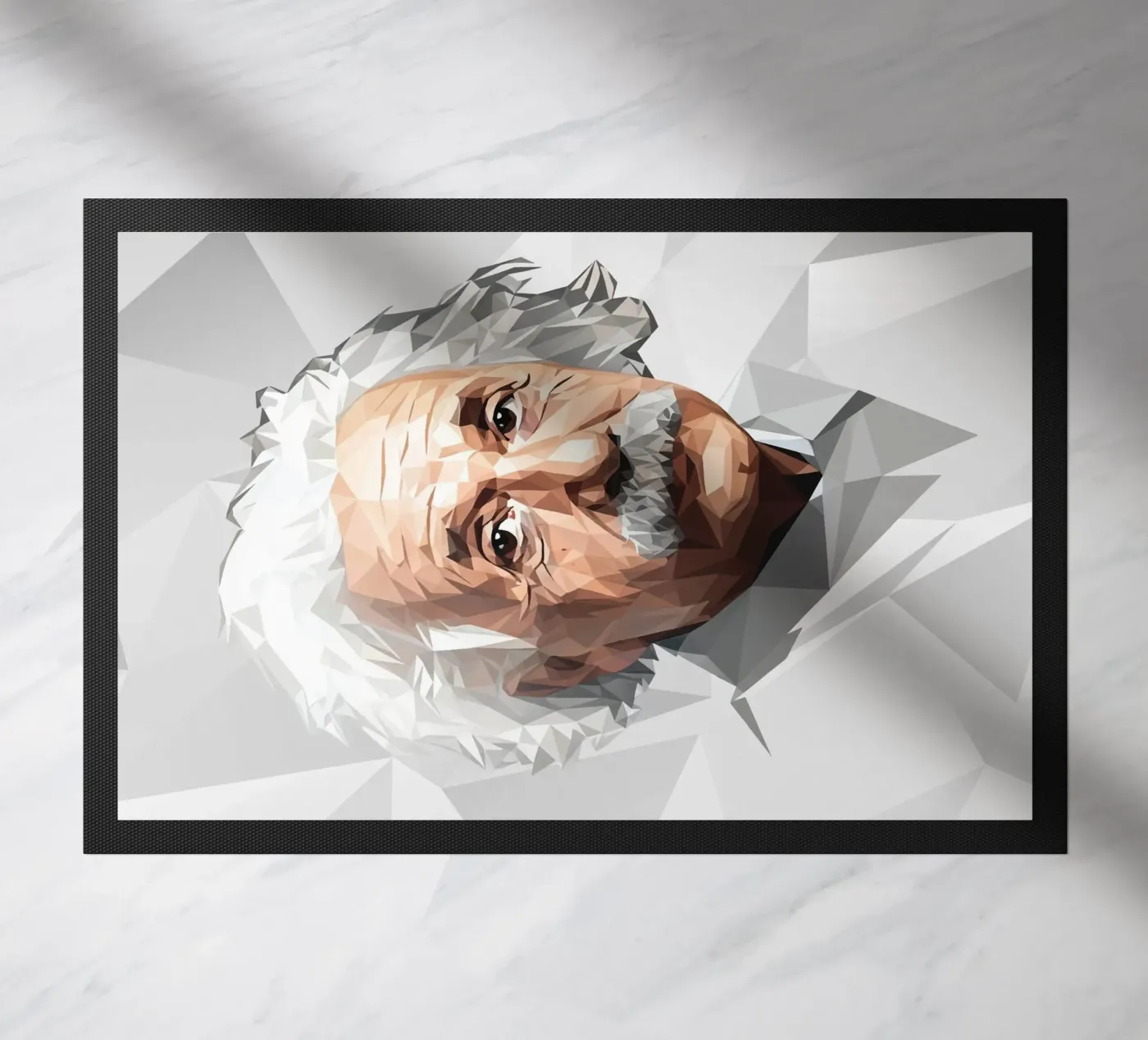 Albert Einstein Lowpoly zerbino da Low Profile