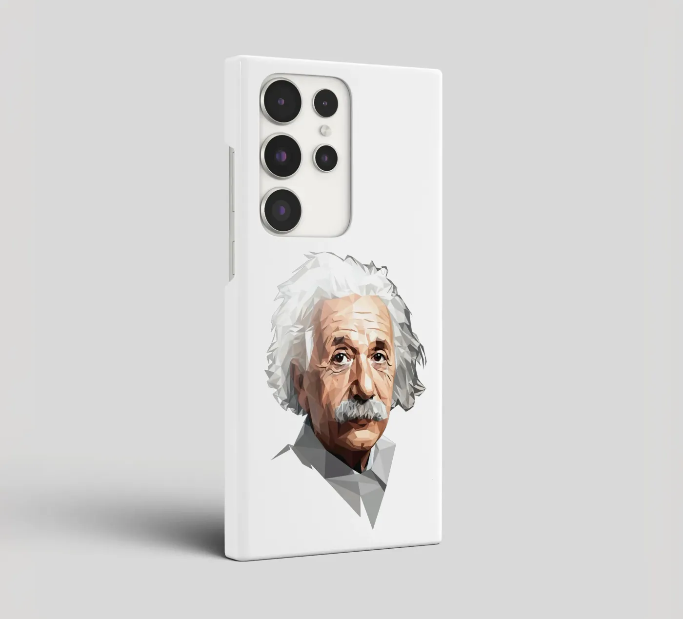 Albert Einstein Lowpoly coque samsung de Low Profile