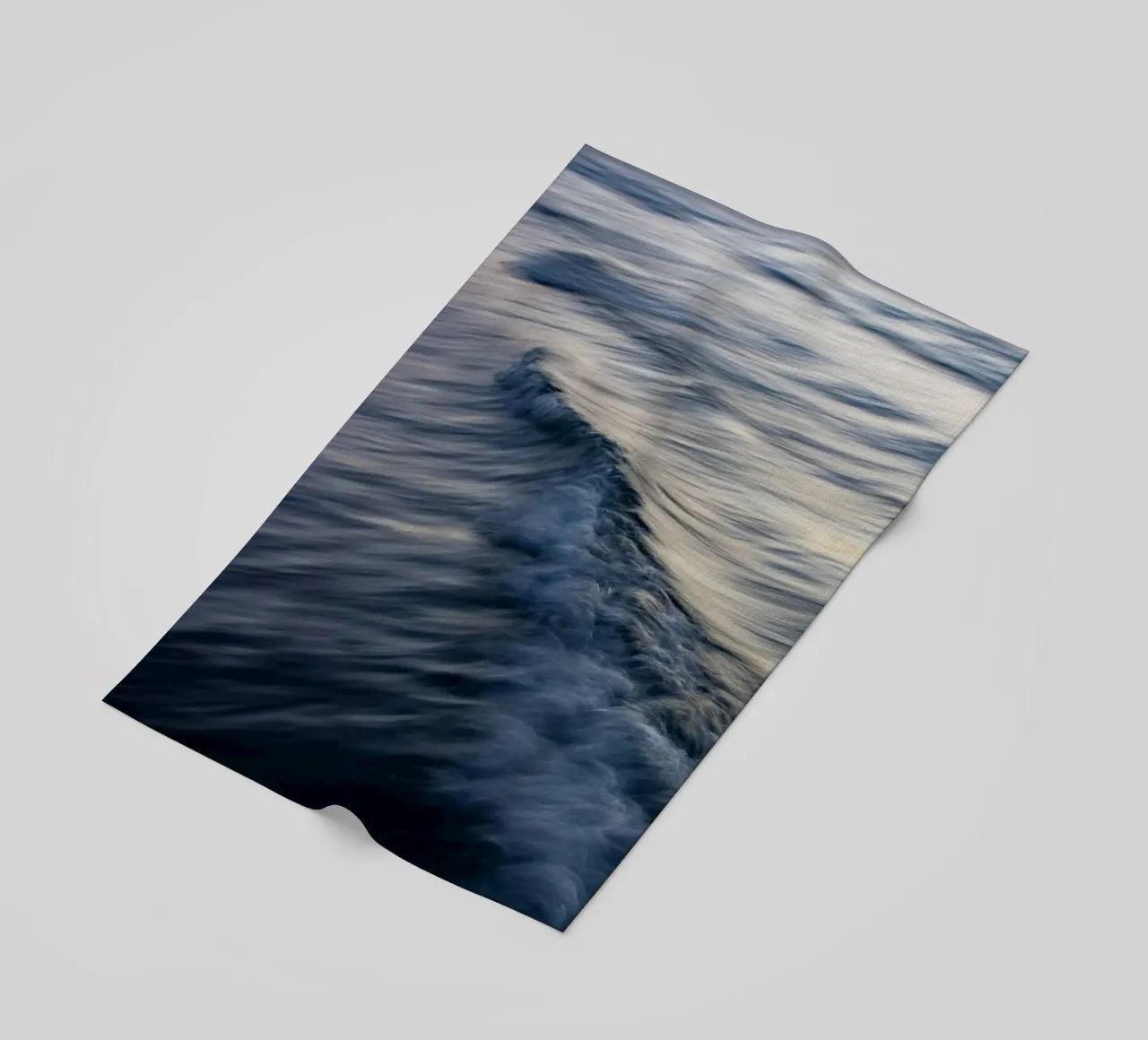 The Uniqueness of Waves XXV beach towel by Tal Paz-Fridman