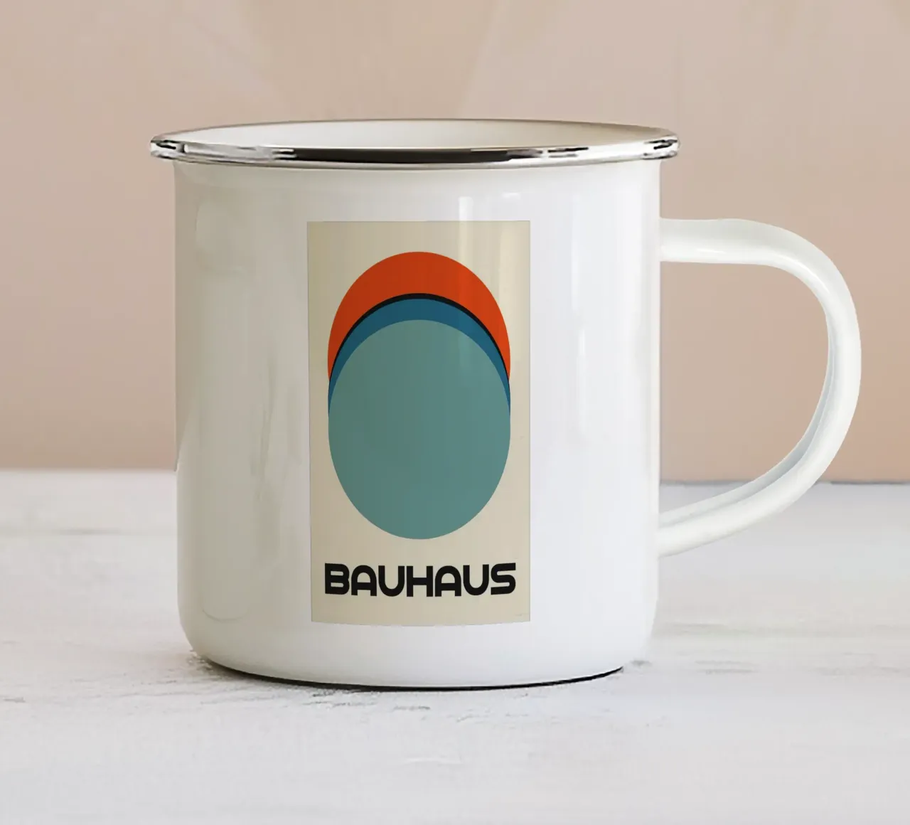 Bauhaus 1919 tazza in smalto da Narciso