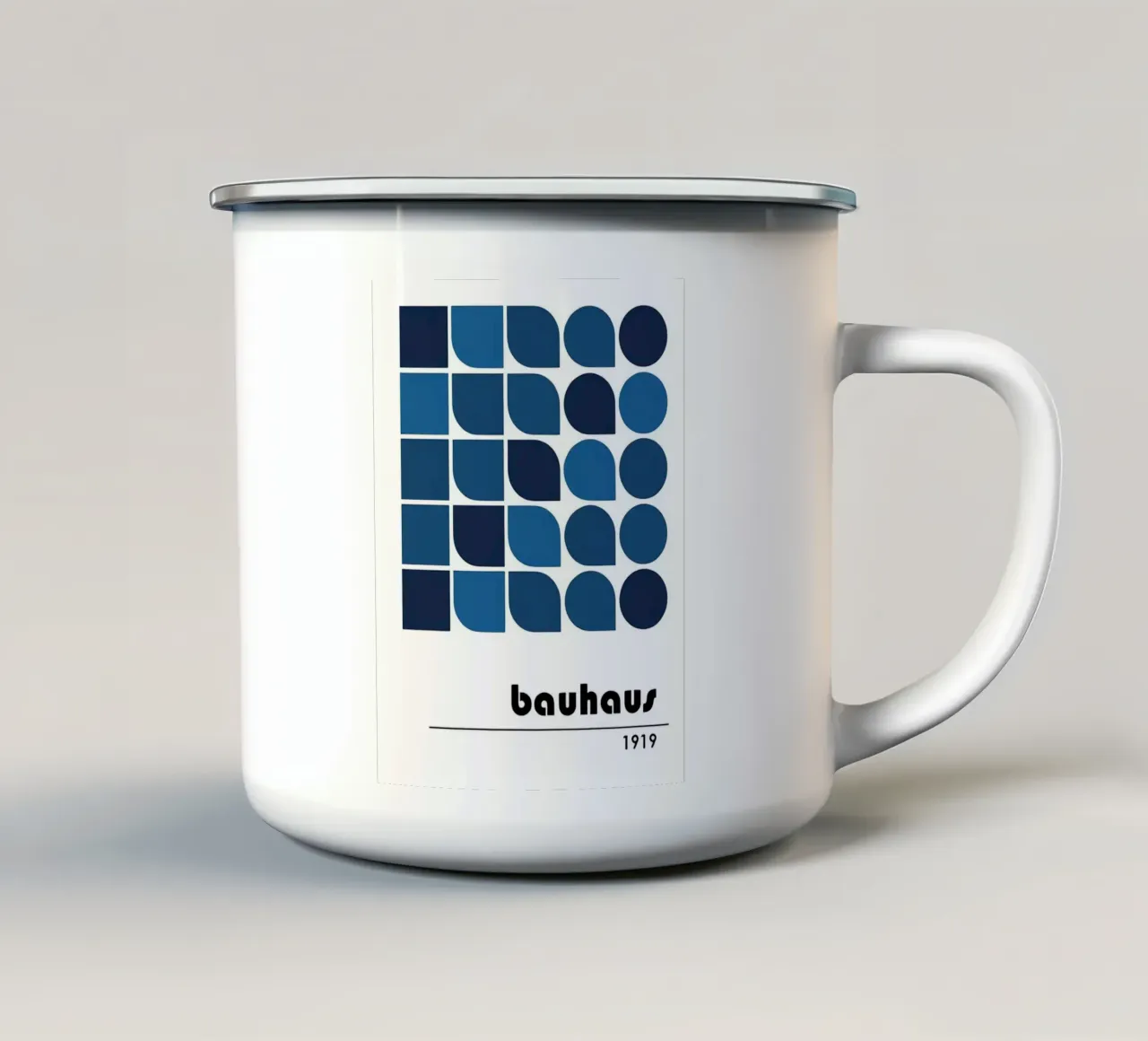 Bauhaus 1919 tazza in smalto da Narciso