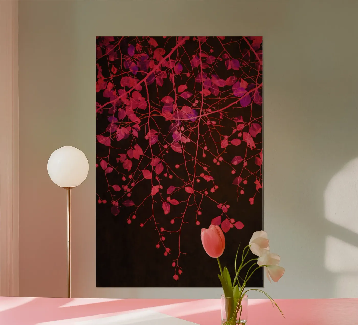 fiery veil poster da Visuelle Poesie am Wegesrand