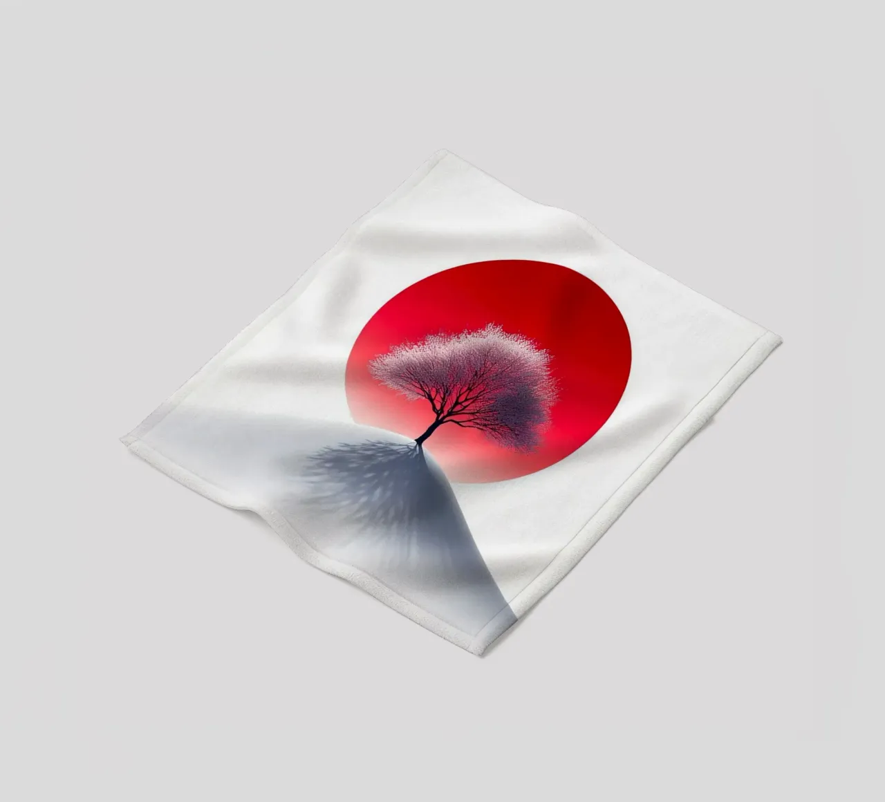Sakura Baum n. 1 coperta in pile da BenCoStyle
