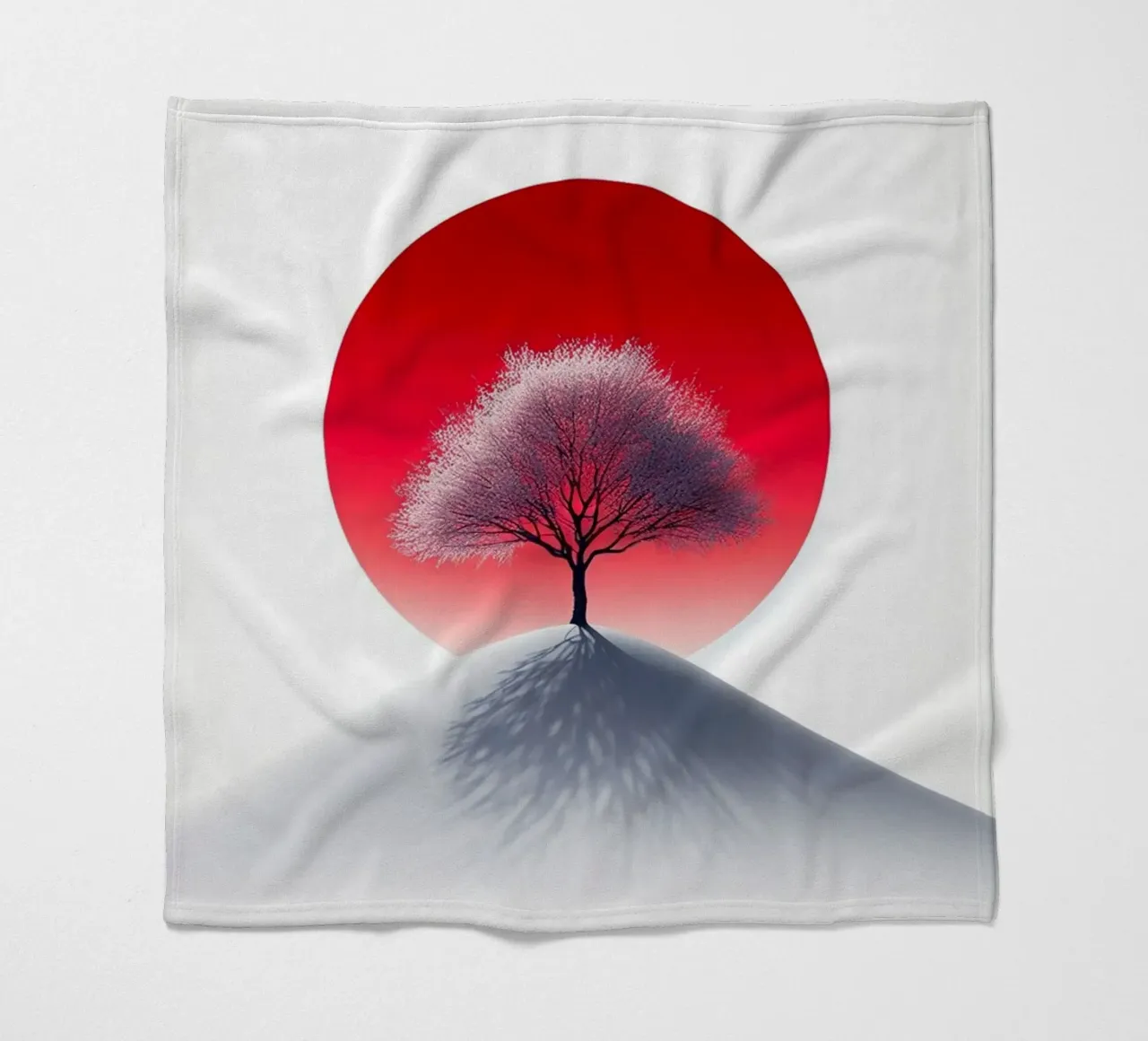 Sakura Baum n. 1 coperta in pile da BenCoStyle