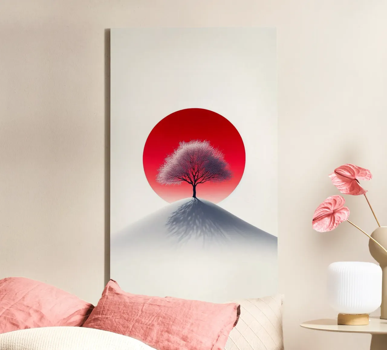 Sakura Baum n. 1 tela con Cornice a cassetta da BenCoStyle