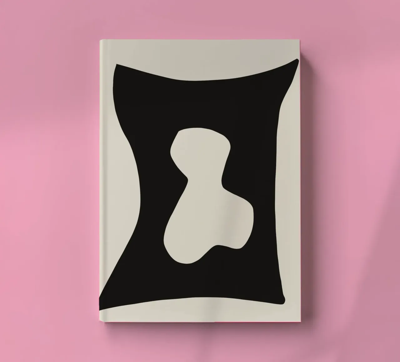Dark abstract 03 notebook by Little Dean
