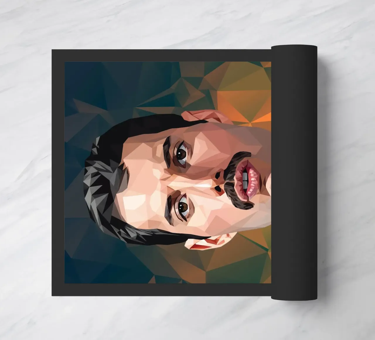Freddie Mercury Low poly zerbino da Low Profile
