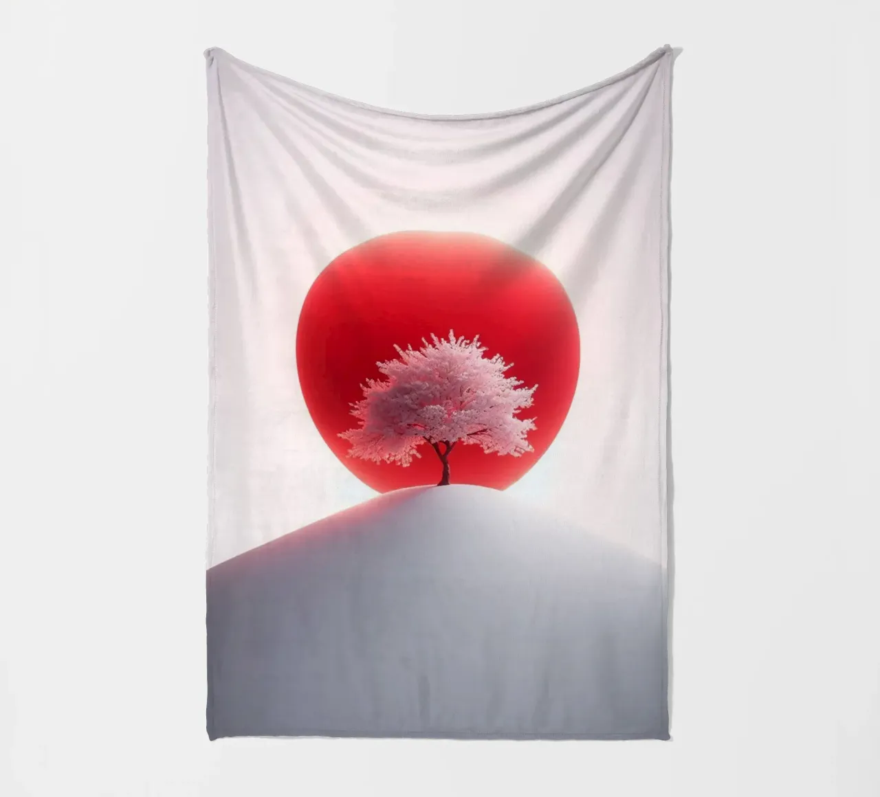 Sakura Baum n. 2 coperta in pile da BenCoStyle