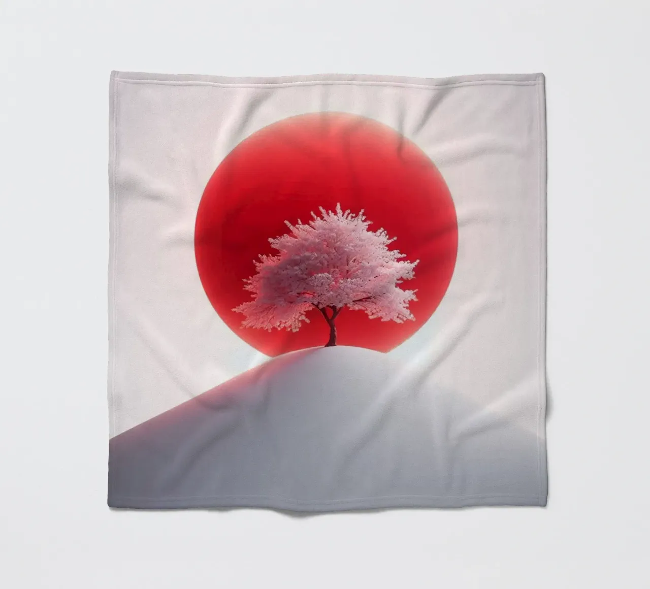 Sakura Baum n. 2 coperta in pile da BenCoStyle