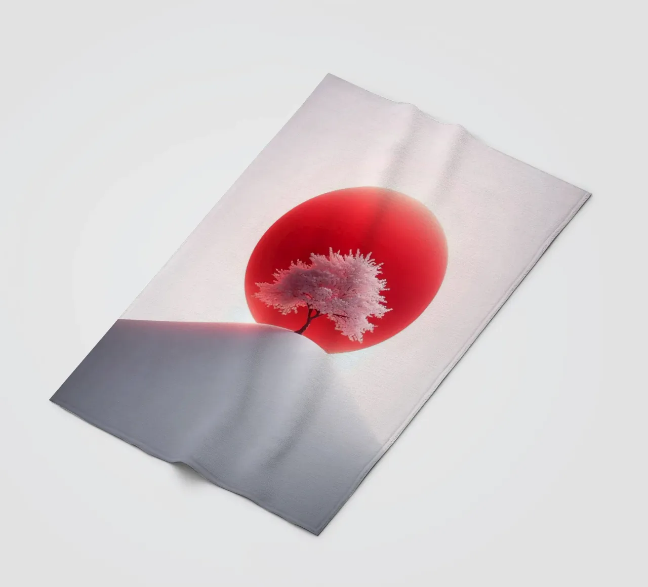 Sakura Baum n. 2 coperta in pile da BenCoStyle