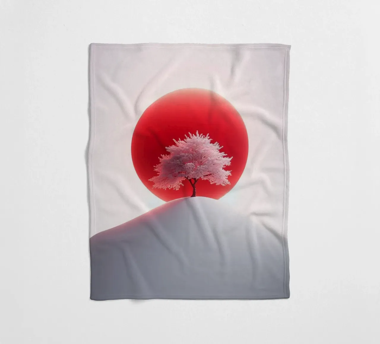 Sakura Baum n. 2 coperta in pile da BenCoStyle