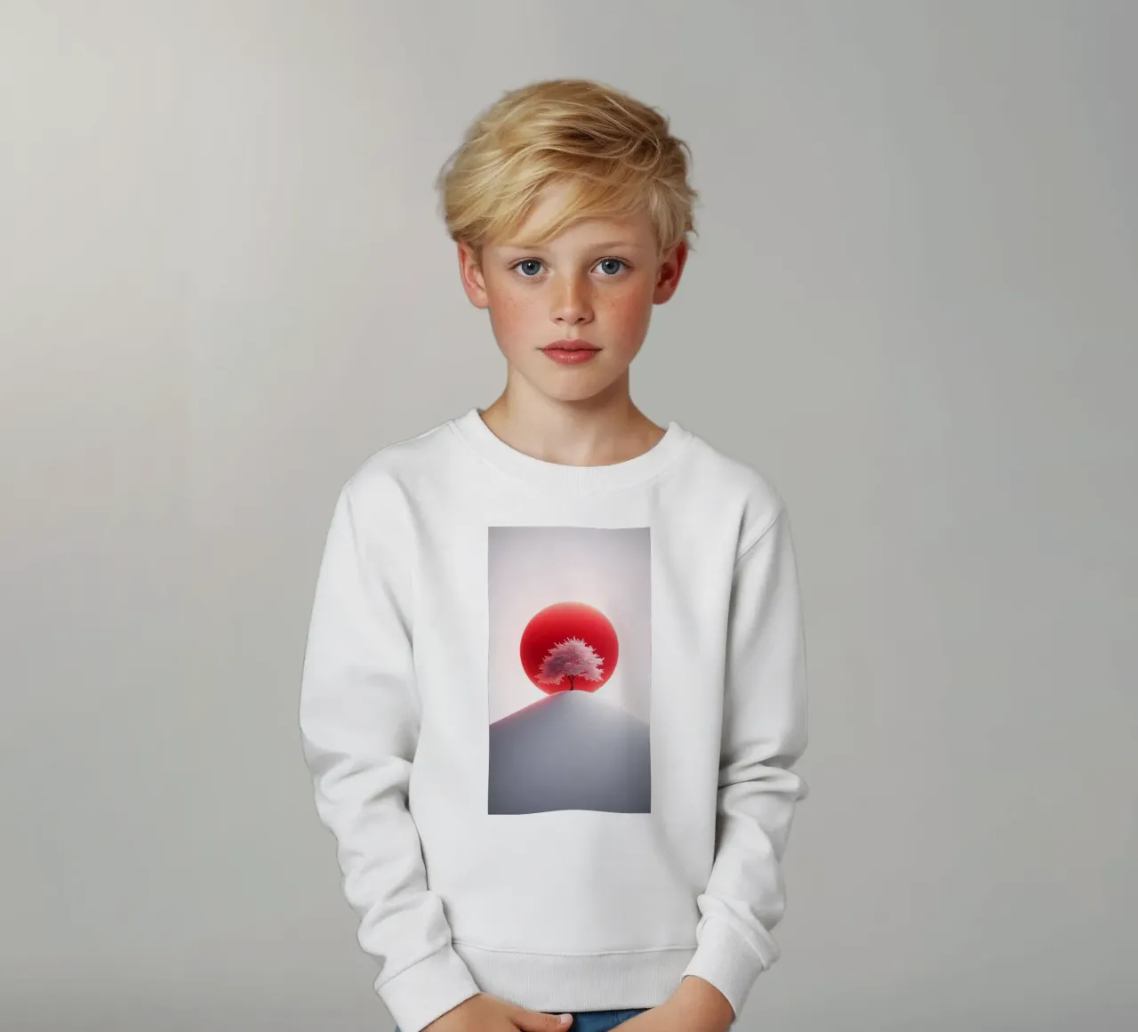 Sakura Baum n. 2 felpa bambino da BenCoStyle