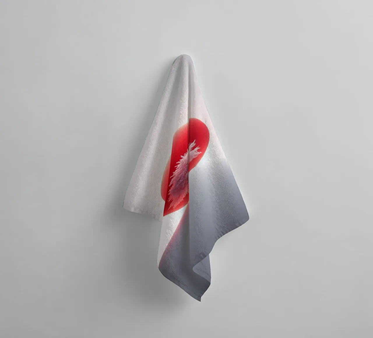 Sakura Baum No. 2 towel by BenCoStyle