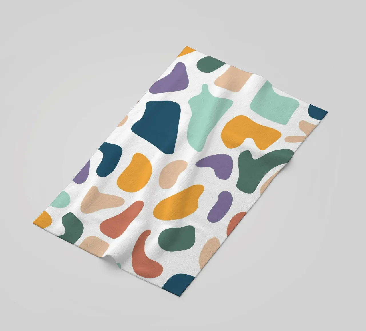 Pastel pattern mid century telo mare da BAINAI