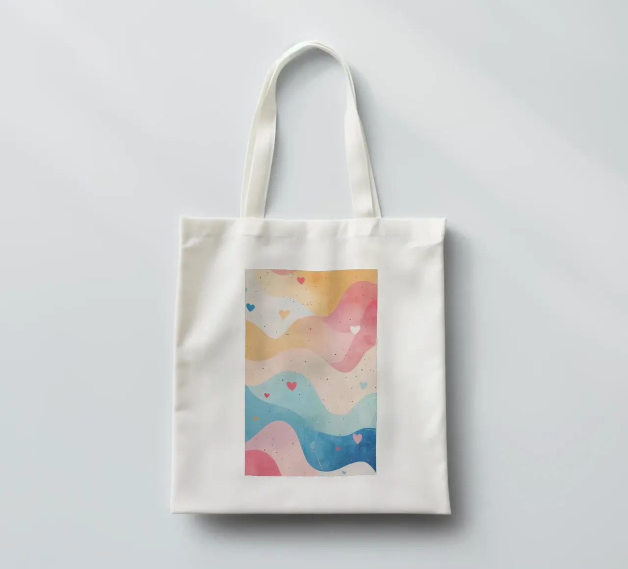 curve colorful gradient borsa in juta da comura