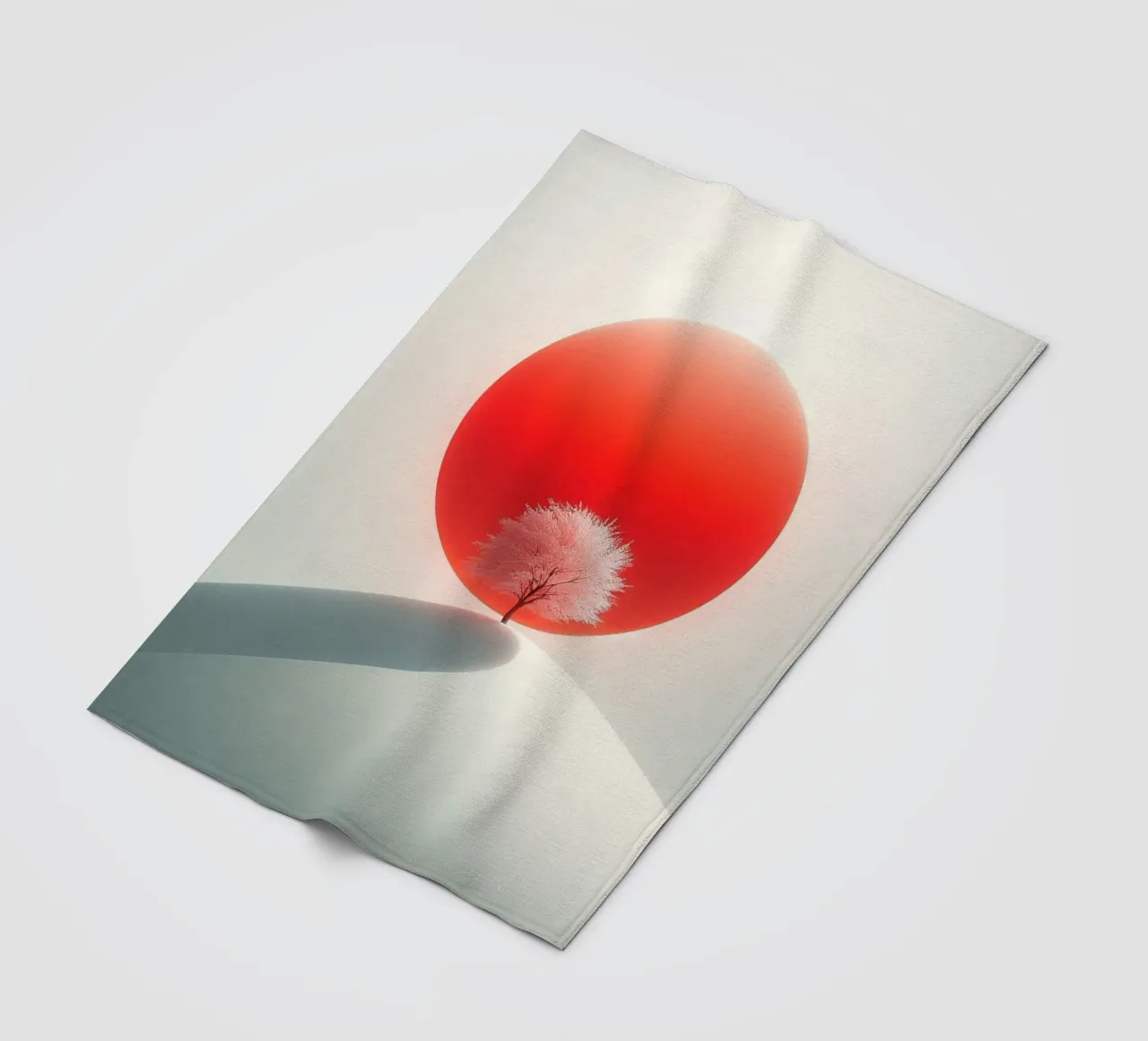Sakura Baum n. 3 coperta in pile da BenCoStyle