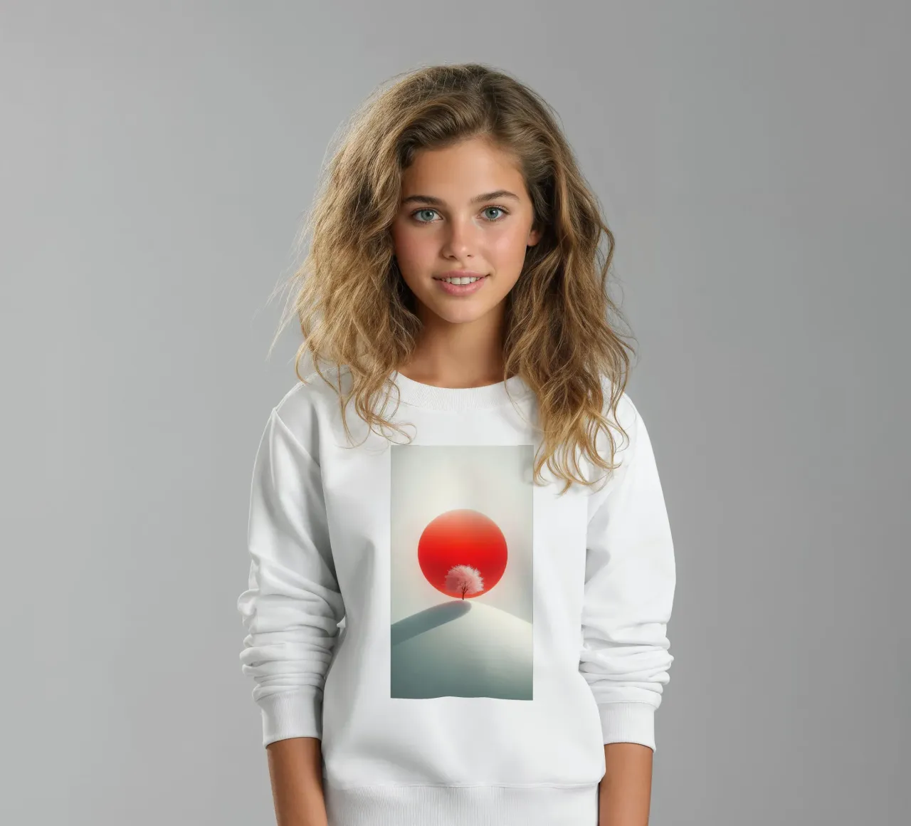Sakura Baum n. 3 felpa bambino da BenCoStyle