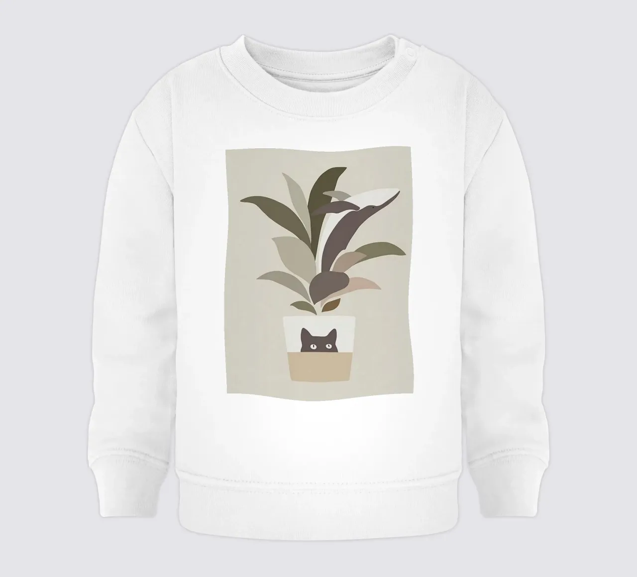 cat vase tree felpa neonato da comura