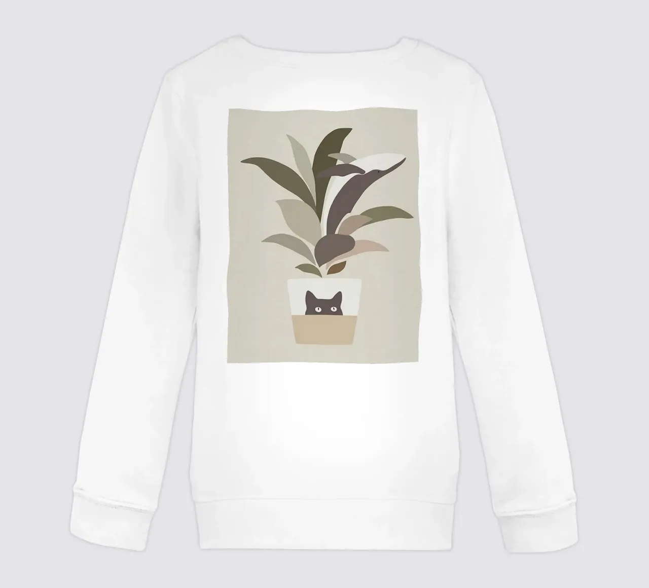 cat vase tree felpa bambino da comura