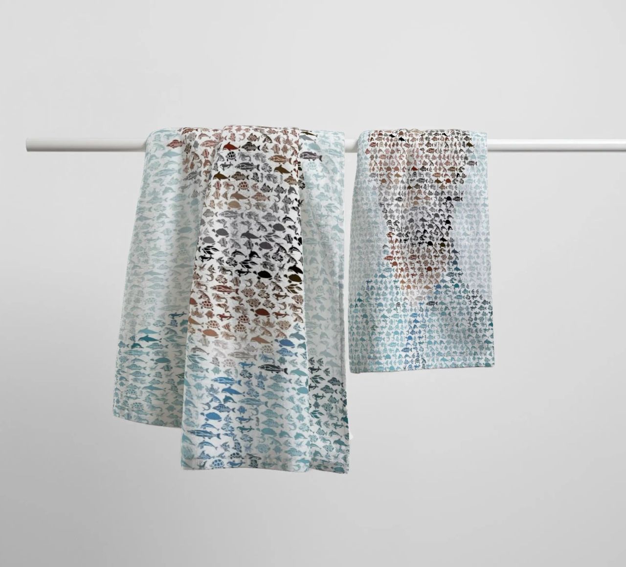 The Aquatic Steve Zissou asciugamano da bagno da Robotic Ewe