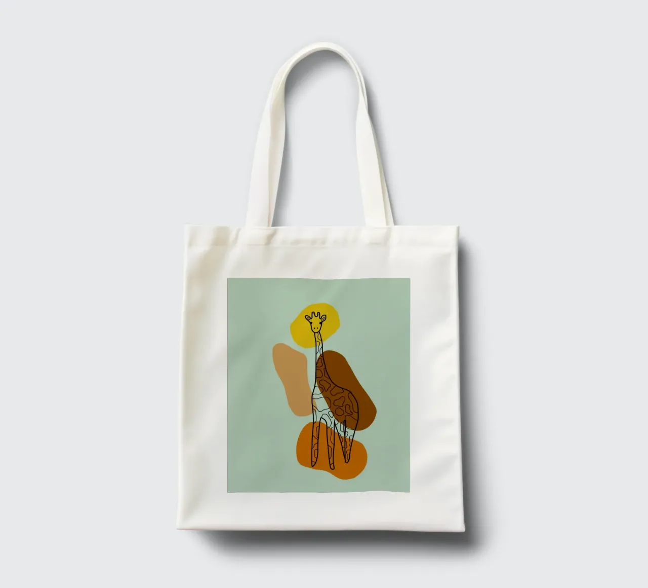 shape animal line color borsa in juta da comura