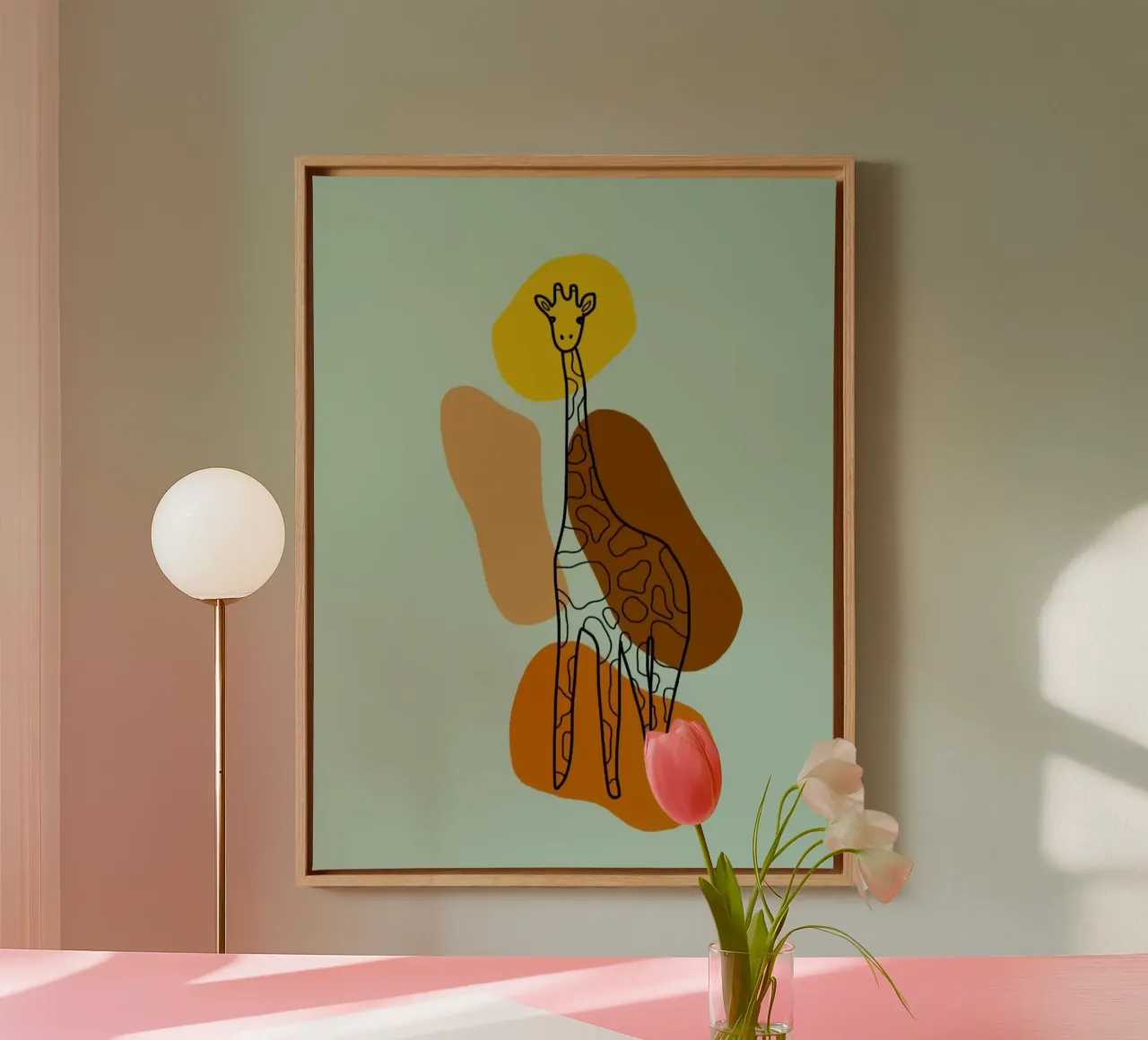 shape animal line color canvas met Baklijst van comura